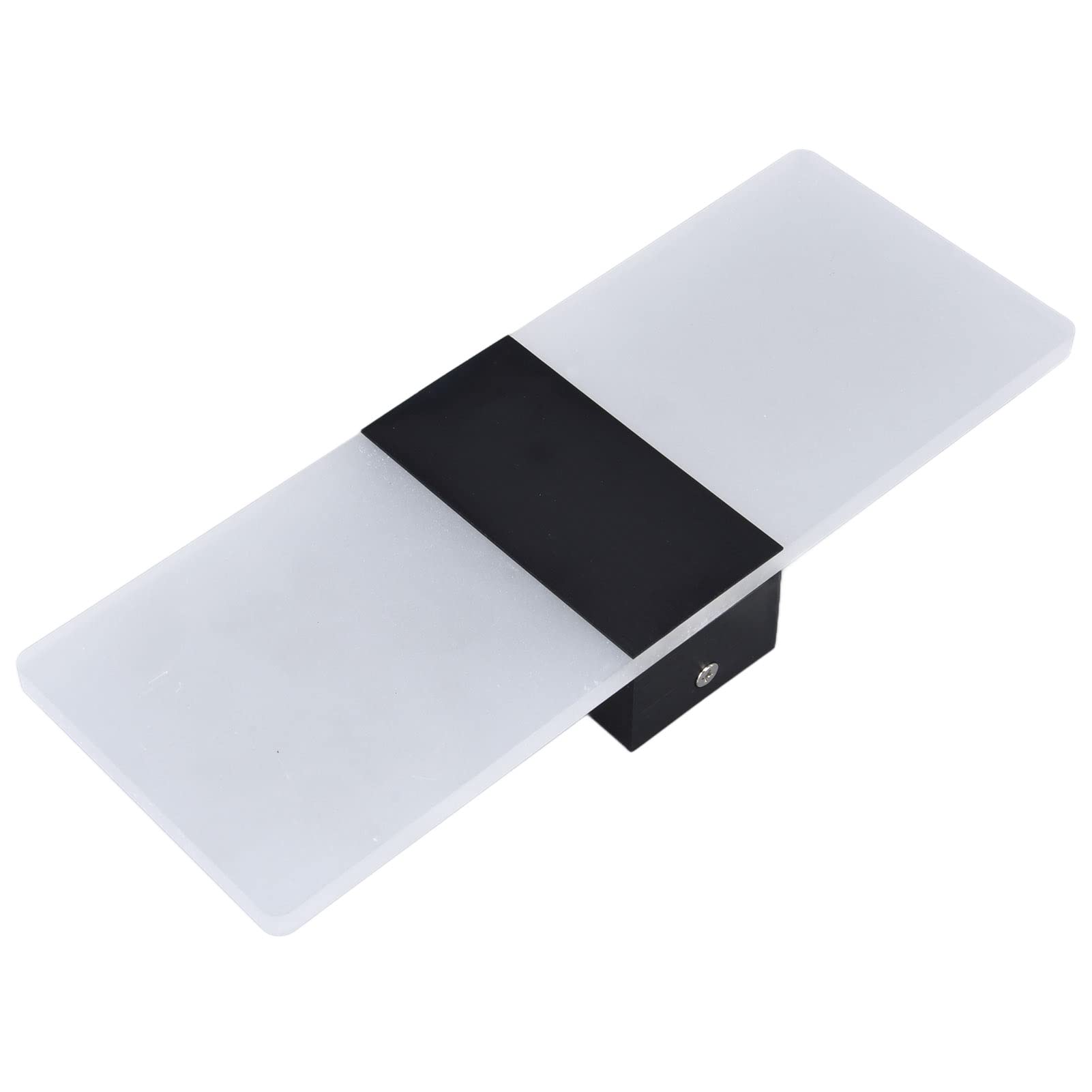 Tomantery Up Down LED Wall Lights Outdoor - Modern Black Sconce Lighting for Living Room, Bedroom, Hallway - Perfect for Ambient & Accent Illumination