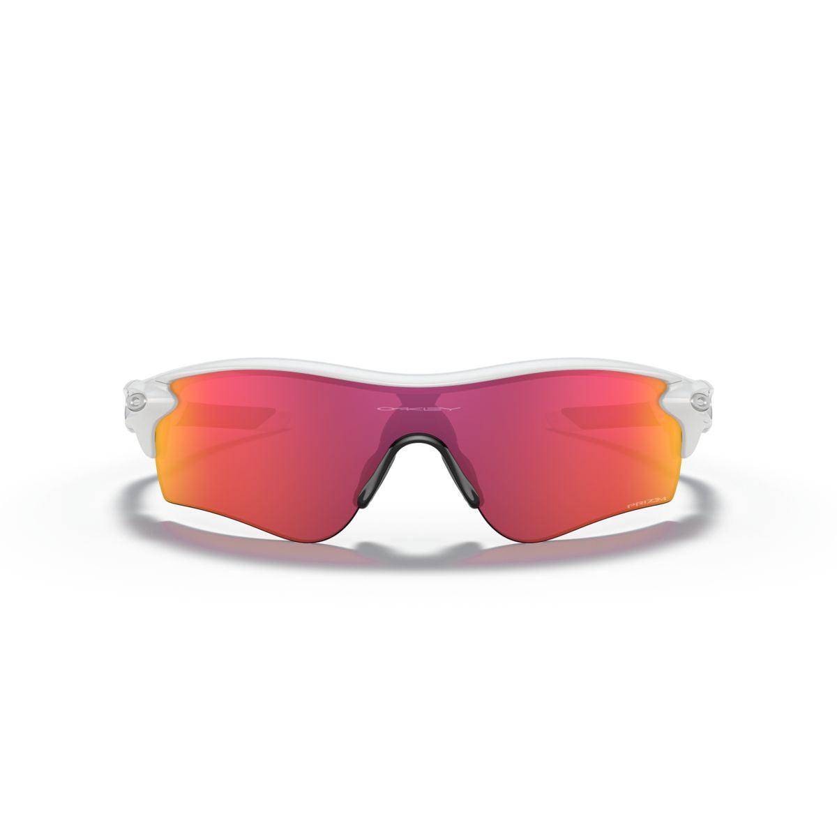 Oakley Radarlock Path Sunglasses - Polished White Frame with Prizm Field Lenses - Low Bridge Fit (Model 0OO9206 920626) for Running, Cycling & Outdoor Sports