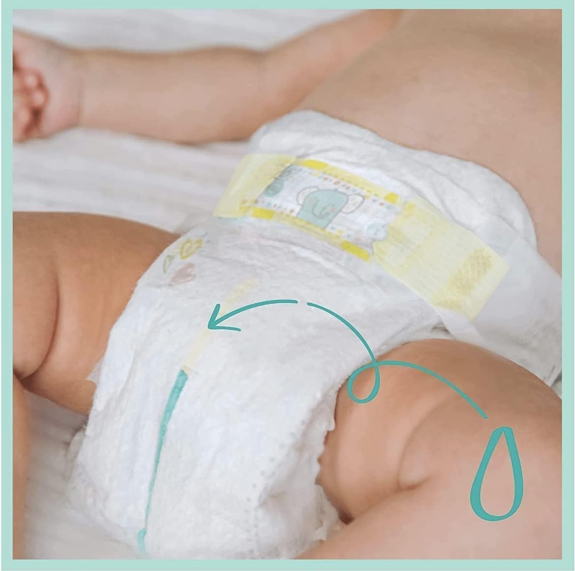 Pampers Baby-Dry Size 4 Plus Diapers (10-15 kg) - 239 Count | Ultra Absorbent Overnight Protection | Perfect for Active Babies & Nighttime Use