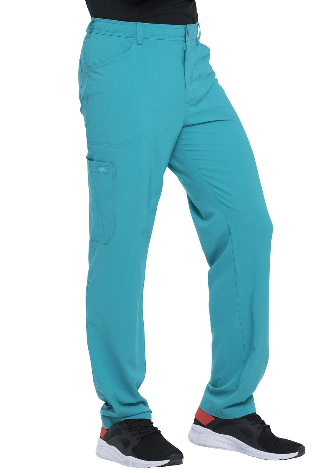 Dickies Men's DK205 Scrubs Pants - Straight Leg, Zip Fly, Cargo Pocket Work Pants for Medical Professionals & Healthcare Workers | Hospital, Clinic, Nursing Uniform