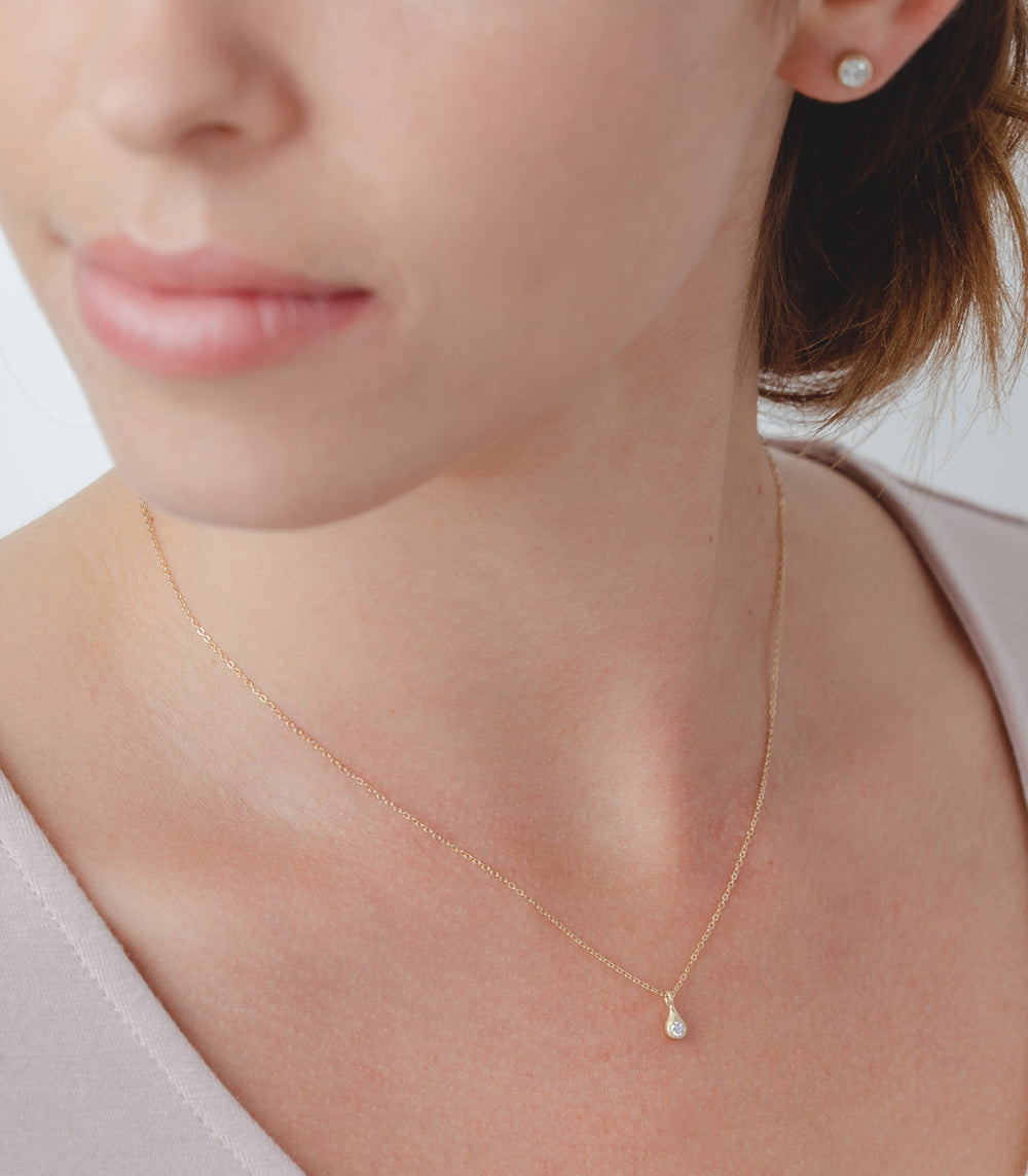 Rain or Shine Necklace - Waterproof & Stylish Jewelry for Everyday Wear | Perfect for Outdoor Activities, Travel & Gifts