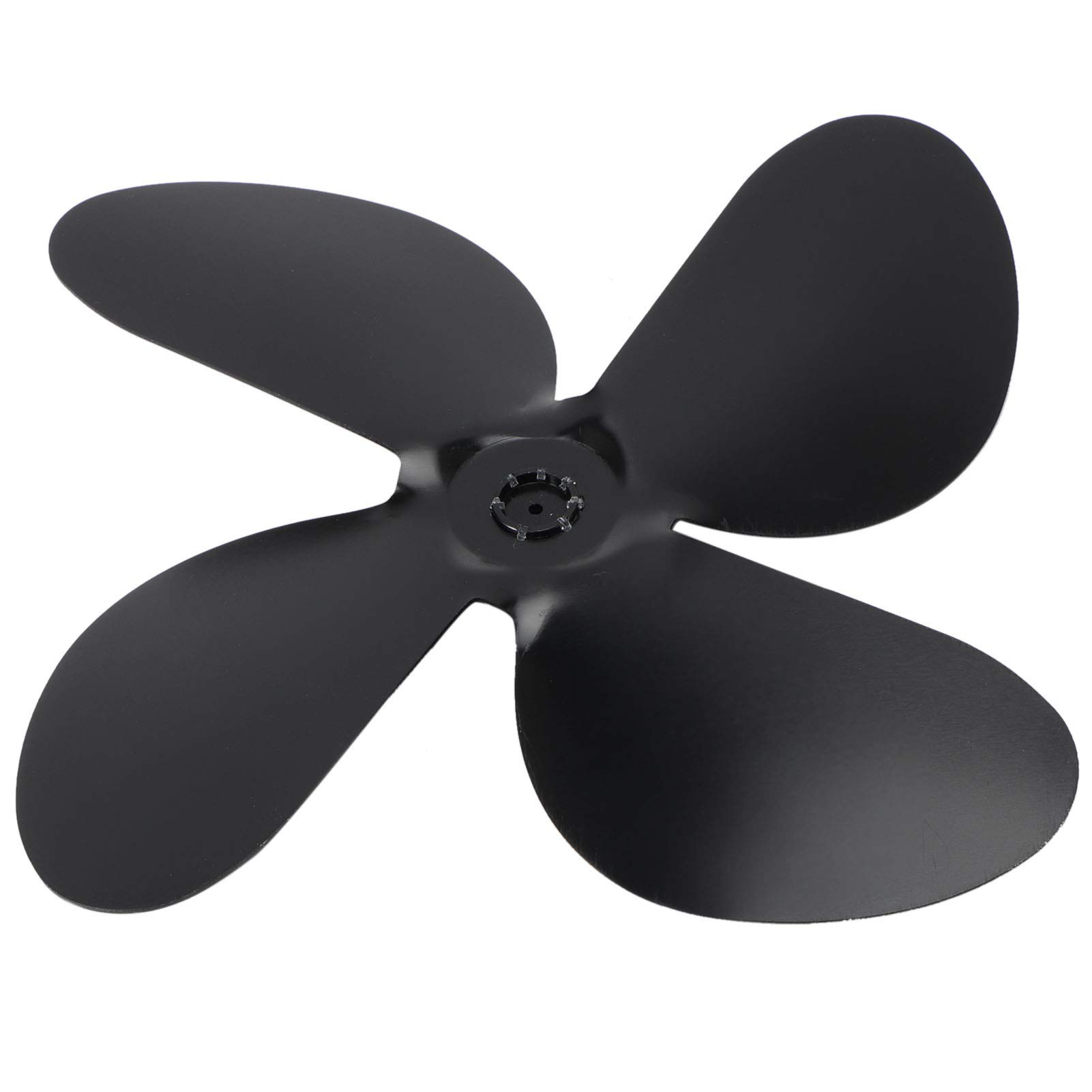 4 Blades Stove Fan Replacement - Compatible with Fireplace & Home Stove Accessories - Efficient Heat Distribution for Cozy Winter Nights (#1)