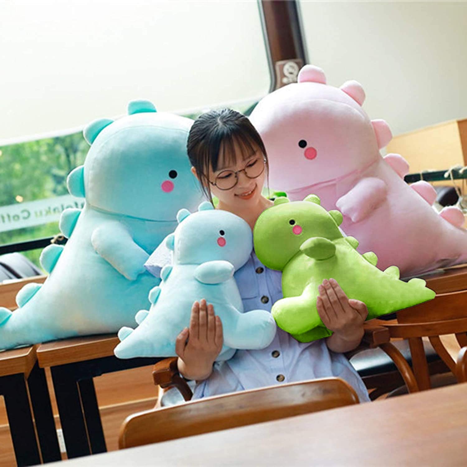 **Adorable Dinosaur Plush Toy - 12