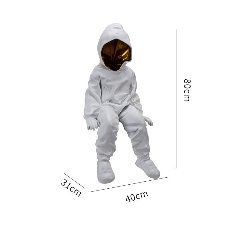 Authentic Astronaut Figurine for Kitchen Decor - Perfect Gift for Space Enthusiasts & Sci-Fi Lovers | Ideal for Home, Office, or Themed Parties