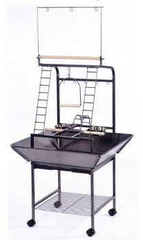 BBO21218 Wooden Bird Perch for Pets - 18.5 Inch for Cages & Playstands