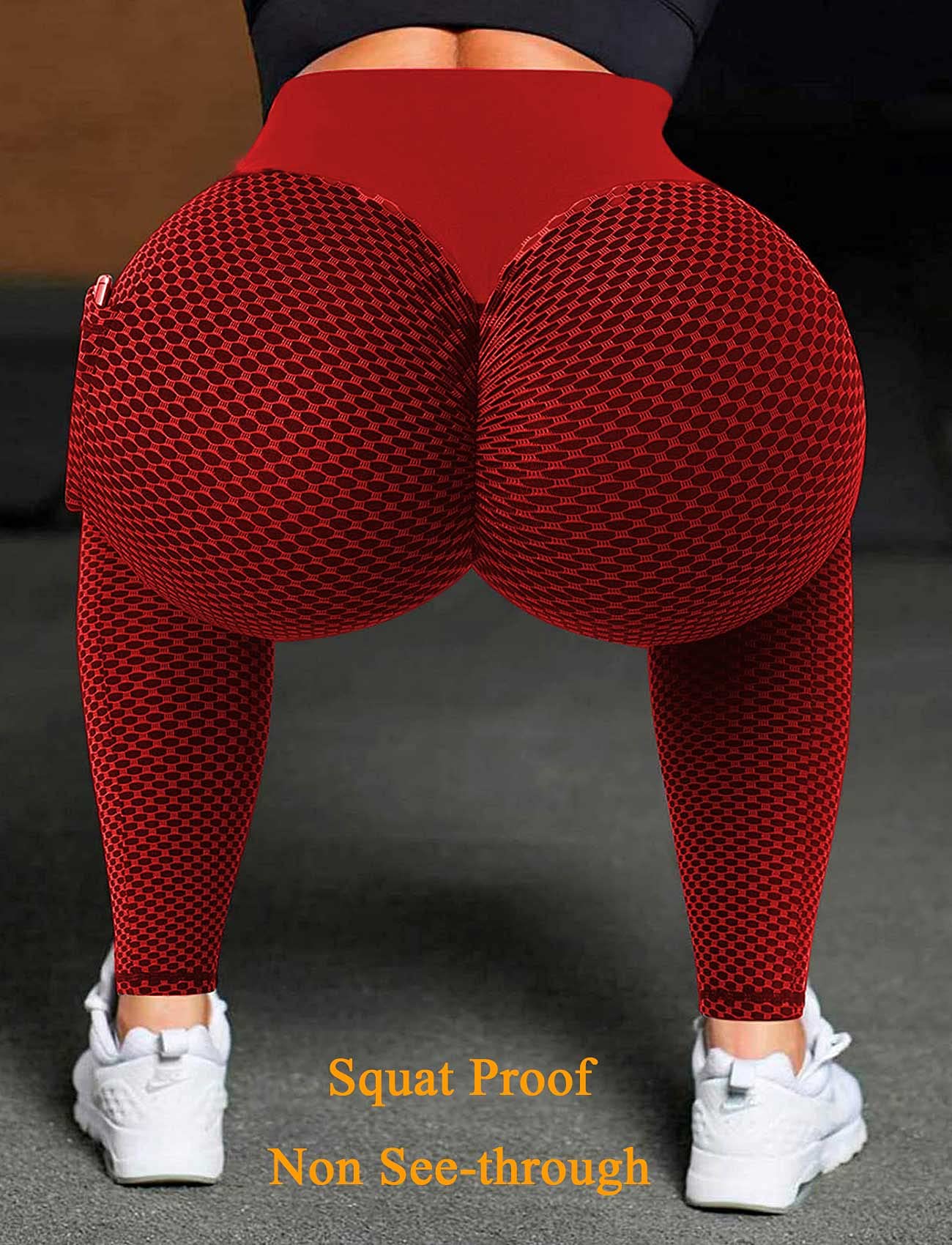 **JGS1996 Women's Butt Lifting Leggings - High Waisted Tummy Control Yoga Pants for Workout & Gym - Scrunch Booty Tights for Running, Squats & Everyday Wear**