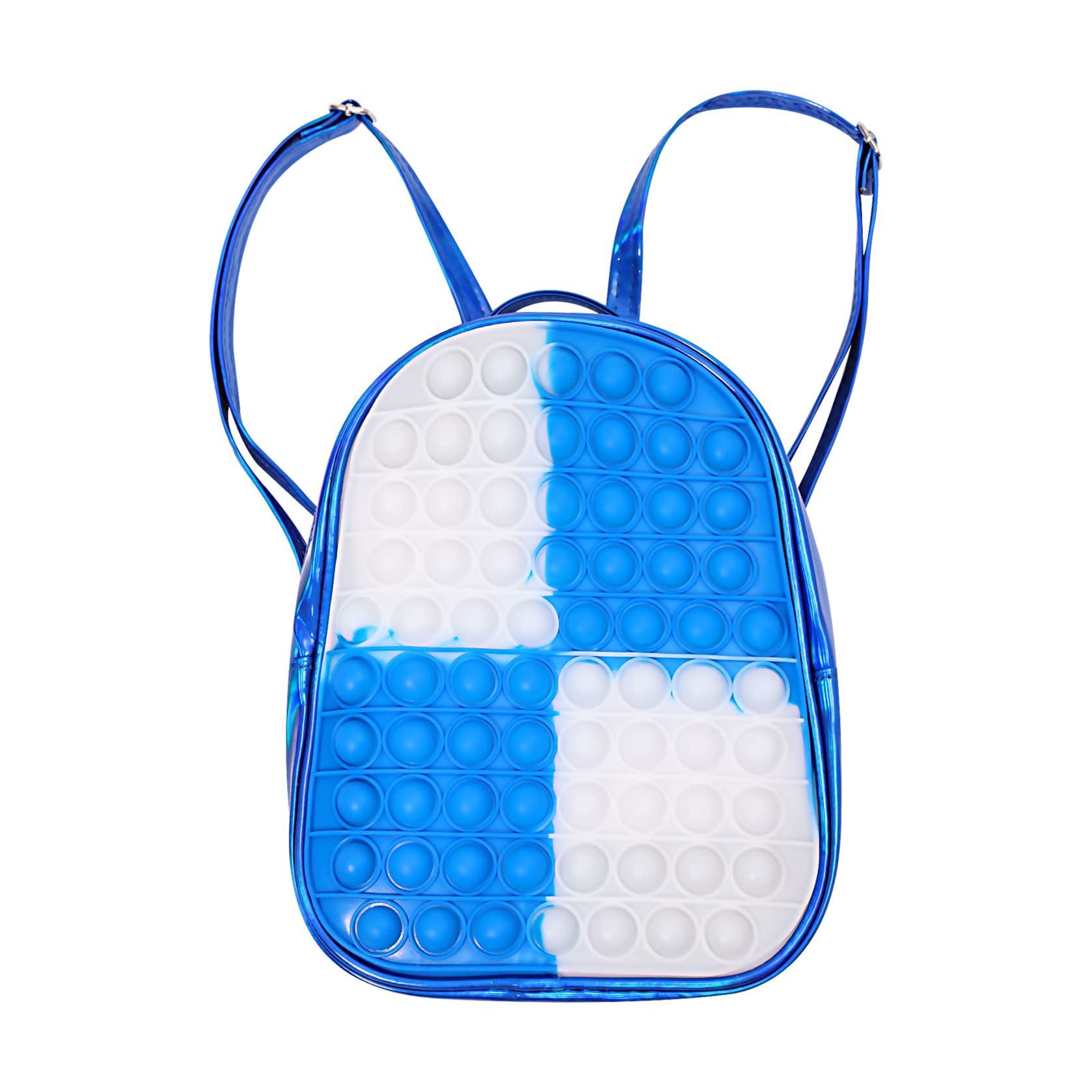 Rainbow Pop-on-It Backpack for Girls - Fidget School Backpack with Sensory Toys, Cute Travel Backpack for Kids (Style #01) - Perfect for School, Travel & Sensory Play
