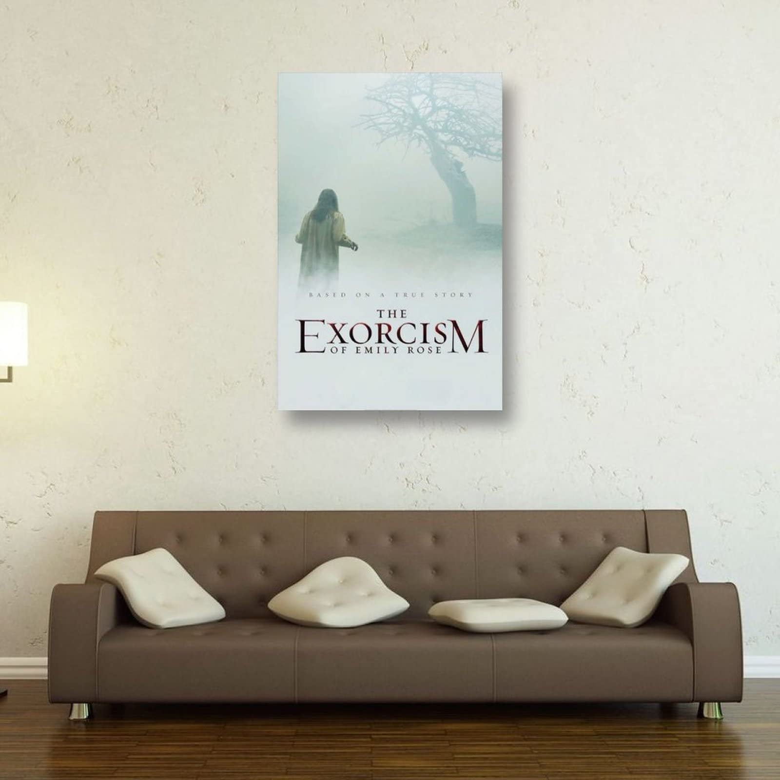 The Exorcism of Emily Rose Movie Poster - Premium Canvas Wall Art Print for Living Room & Bedroom Decor - Horror Film Fan Gift - Gothic Aesthetic Home Theater Decor