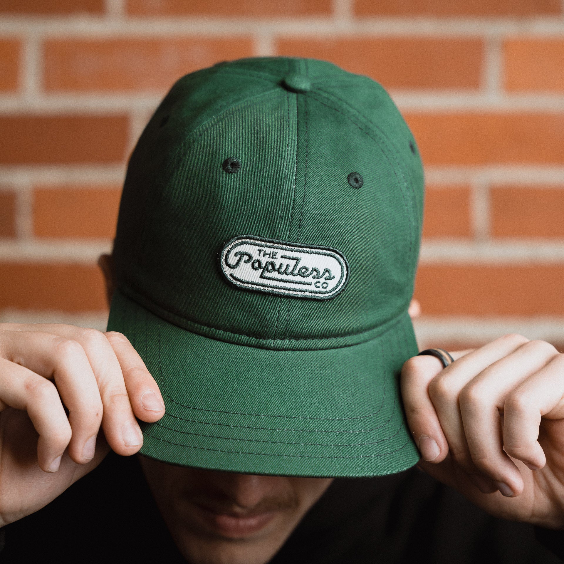 Reuben Cap - Stylish Forest Green Baseball Hat for Men & Women - Perfect for Outdoor Activities, Hiking, and Casual Wear