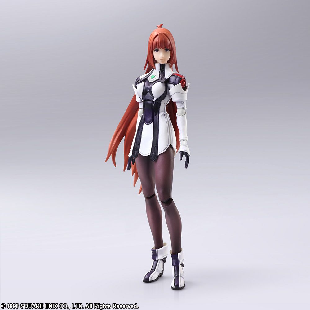 Bring Arts Xenogears Elhayym Van Houten Action Figure - Square Enix Collectible Anime Model for Display & Gaming Fans - Perfect for Shelf Decoration, Anime Conventions & RPG Game Collections