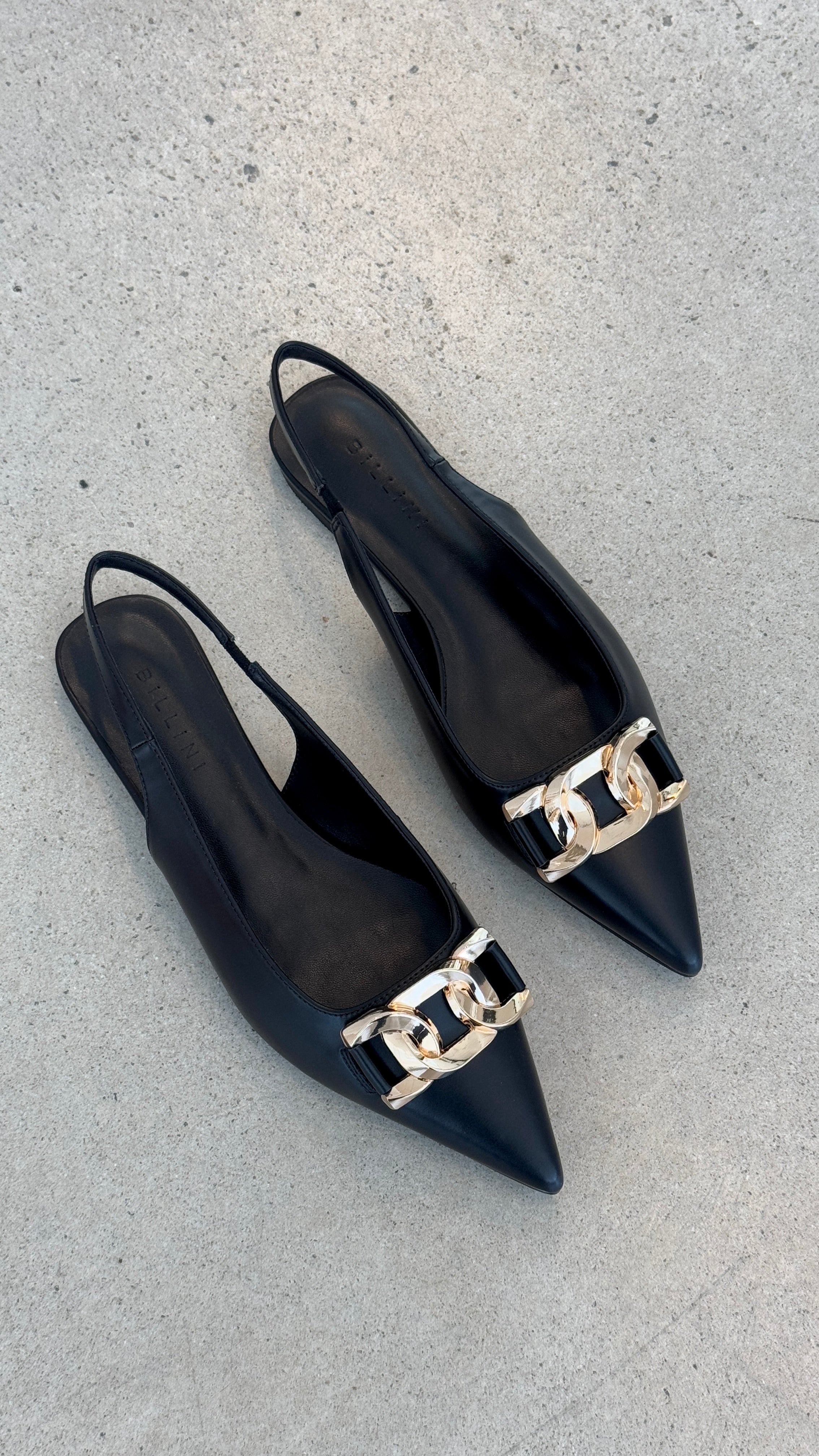 Jane Women's Ballet Flats - Comfortable Black Slip-On Shoes for Casual Wear, Work & Travel