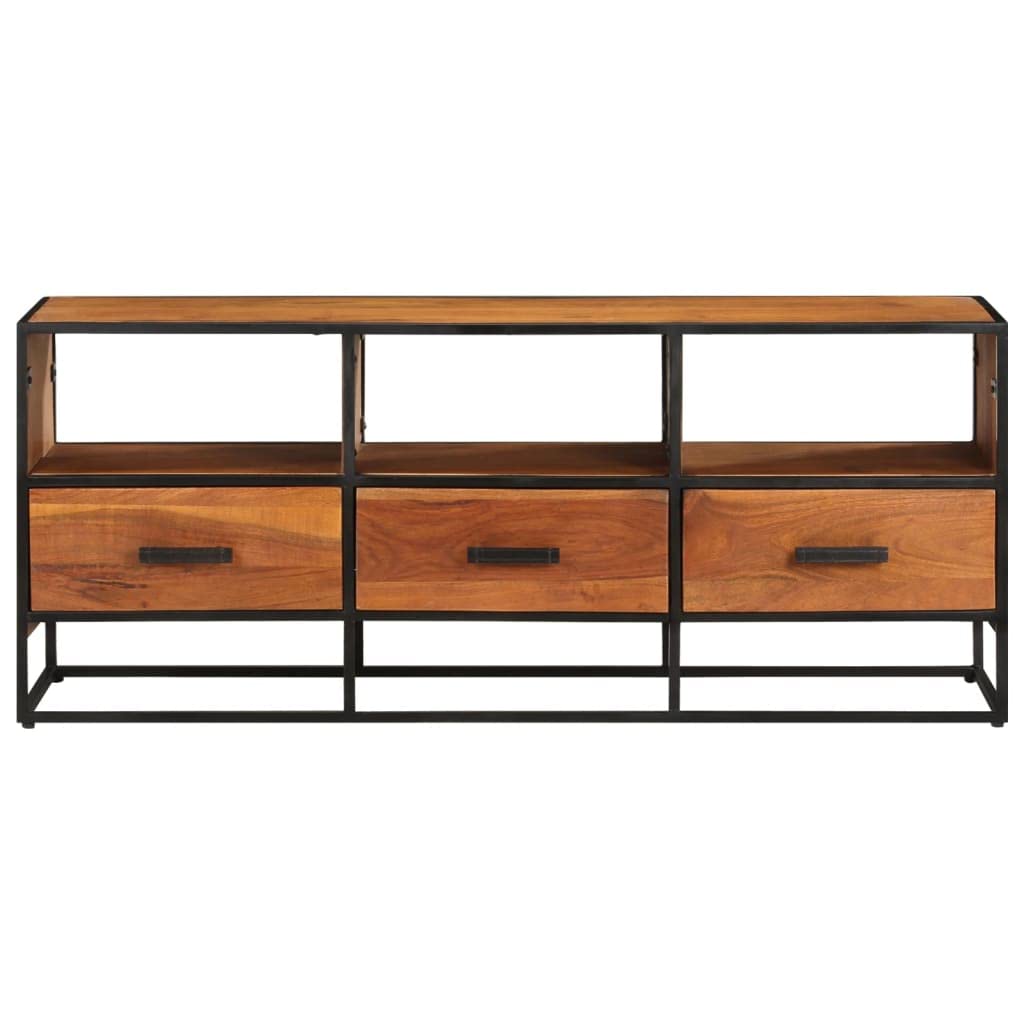 Mid Century TV Stand with Storage - 43.3