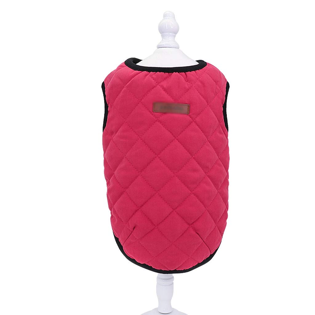 TWDYC Winter Dog Jacket Vest & Cat Coat - Warm Pet Clothing for Small to Medium Dogs & Cats - Perfect for Chihuahuas, Puppies & Kittens - Ideal for Cold Weather Walks and Outdoor Adventures