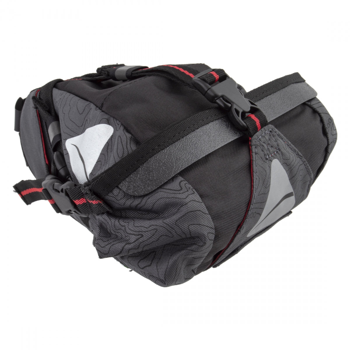Axiom Seymour Oceanweave 7+ Seatpack Bag Black 10.6x6.3x5.5 Inches - Durable Velcro Straps for Bicycle, Motorcycle & Outdoor Storage - Perfect for Commuting, Travel & Adventure Gear Organization