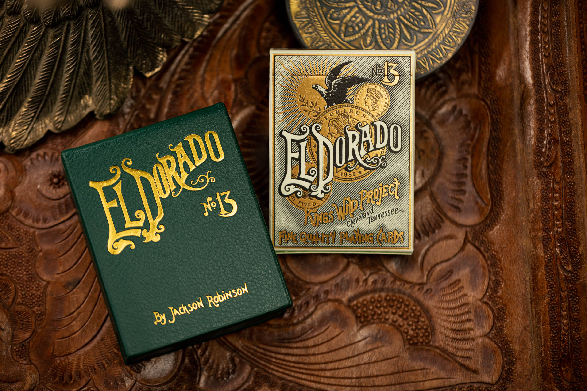 El Dorado Gilded Edition Luxury Playing Cards - Premium Gold Foil Deck for Poker, Magic Tricks & Collectors | Perfect for Game Nights, Gifts & Cardistry