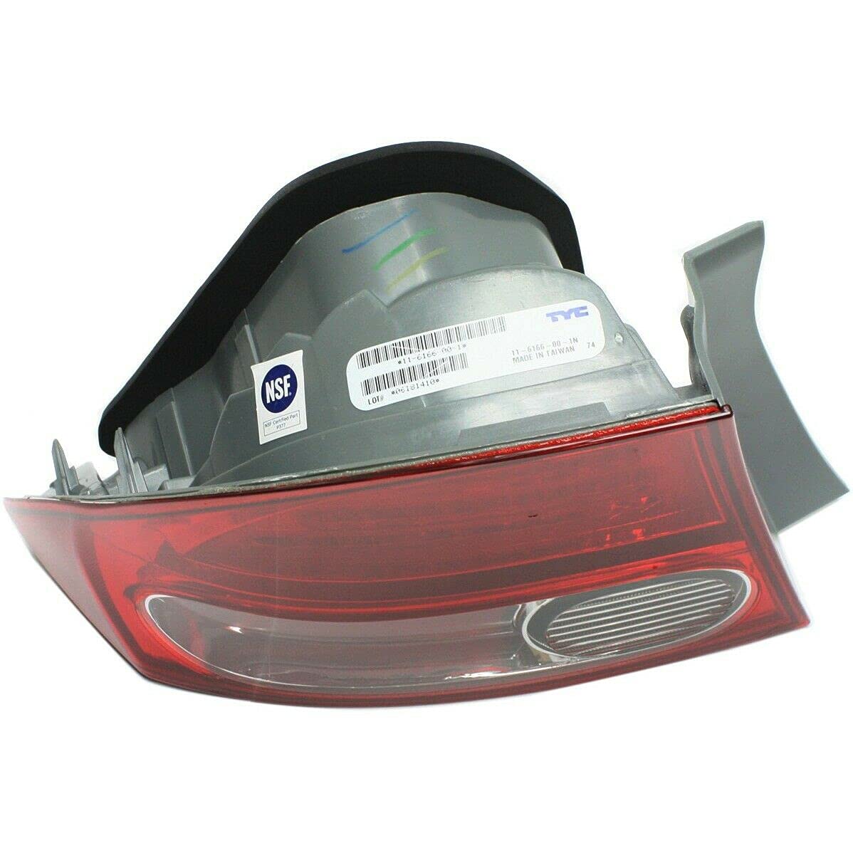 Replacement Left Side Tail Light Lamp for Honda Civic - Driver Side Outer Light - Perfect for DIY Repair & Auto Maintenance | Upgrade Your Car's Safety & Style