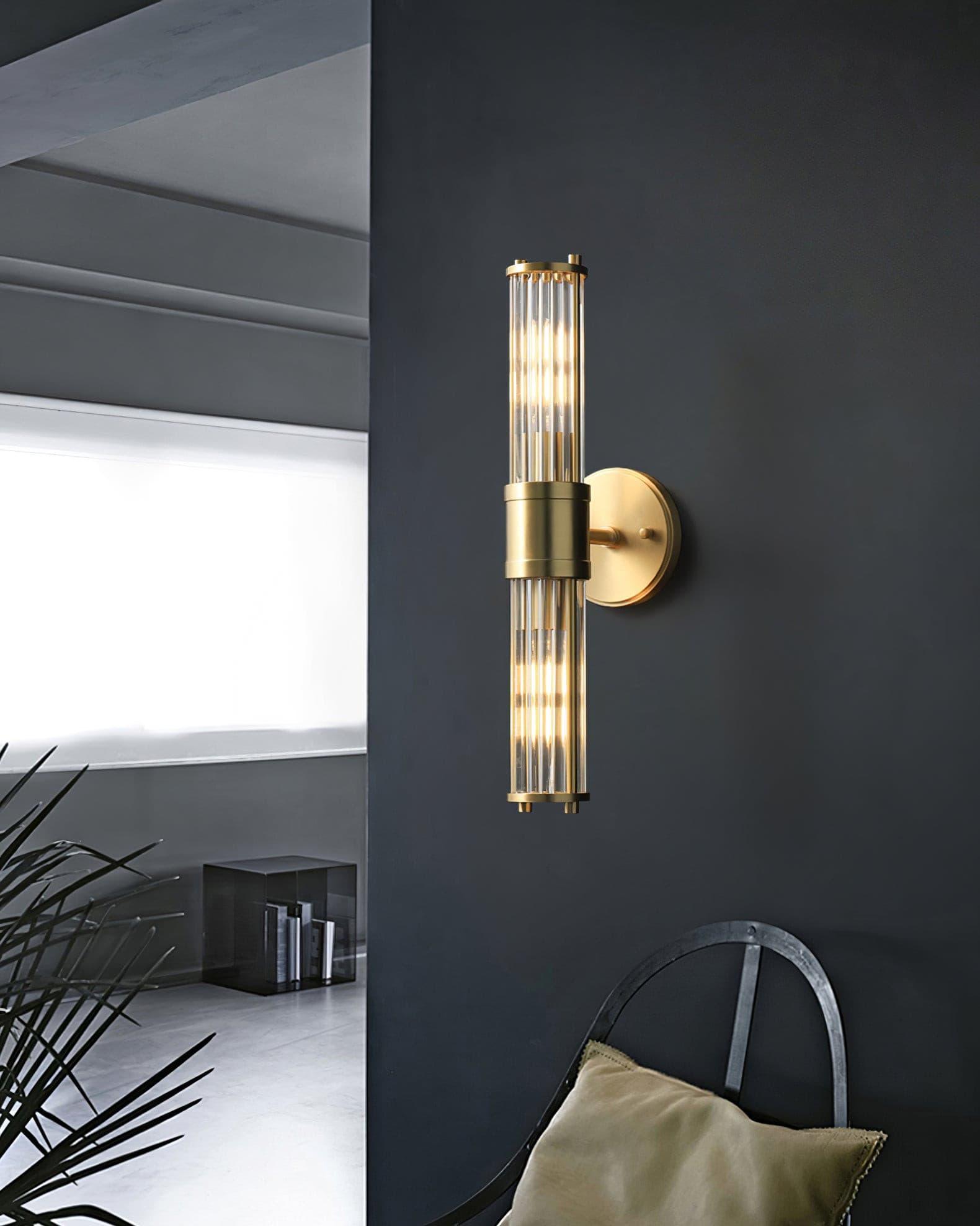 Celeste Cylinder Wall Light - Modern LED Sconce for Bedroom, Living Room & Hallway - Dimmable Indoor Lighting Fixture - Sleek Home Decor for Contemporary Spaces