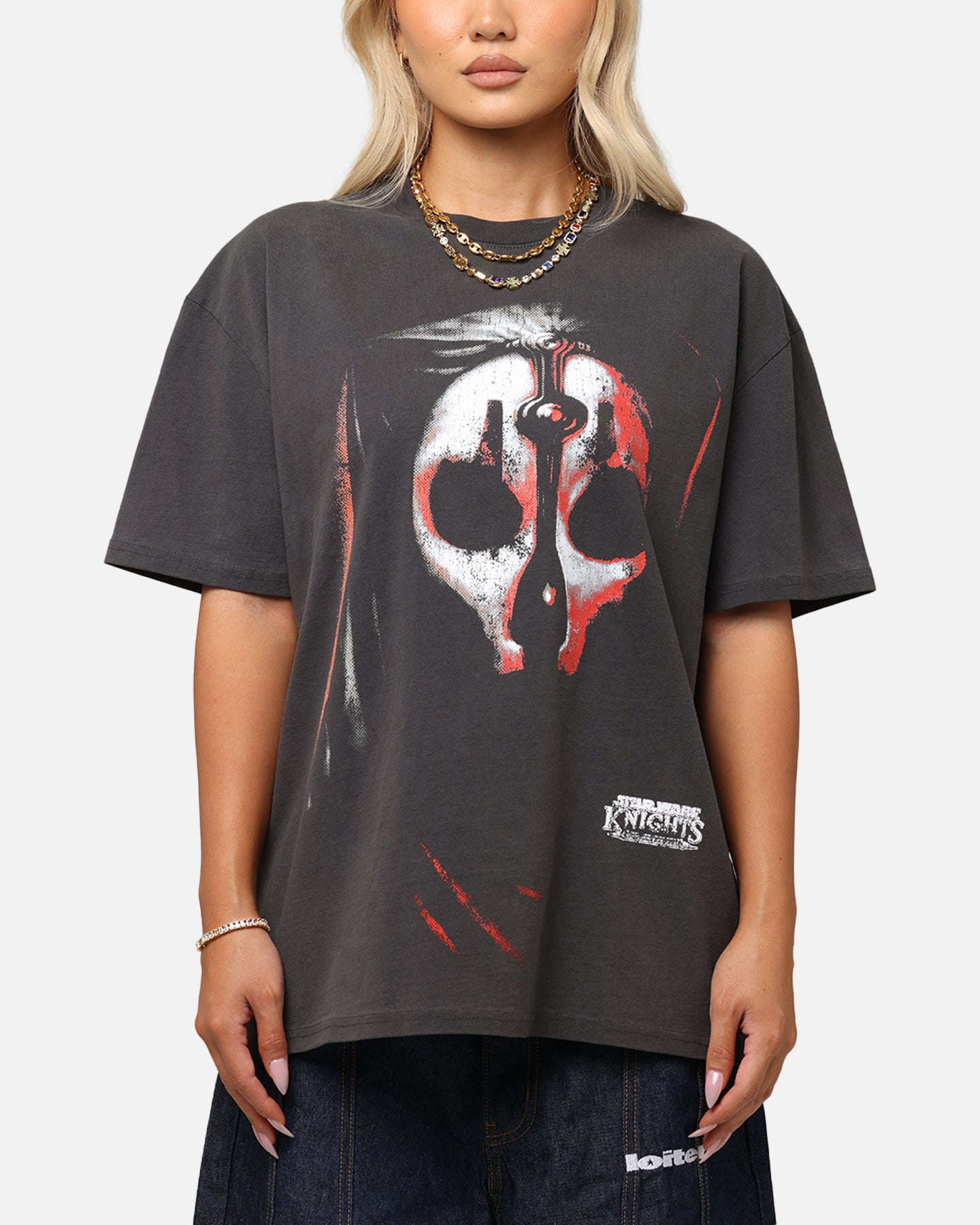 Star Wars Old Republic Darth Nihilus Graphic T-Shirt for Men - Black Cotton Vintage Tee - Perfect for Cosplay, Gaming & Star Wars Fans