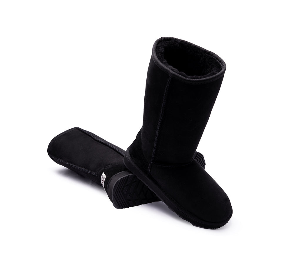 Authentic UGG® Boots for Women - Australian Made Sheepskin Winter Boots with Wool Lining | Warm & Cozy Tall Classic Boots for Snow, Cold Weather & Outdoor Activities