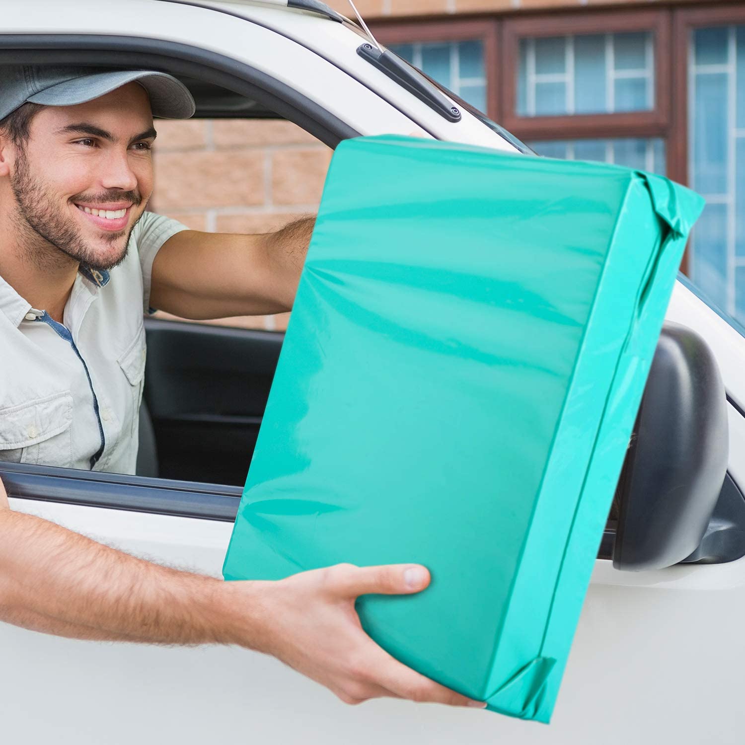 14.5x19 Inch Teal Poly Mailer Envelope Shipping Bags - Waterproof, Lightweight & Durable for Ecommerce, Clothing, Subscription Boxes & Online Store Packaging