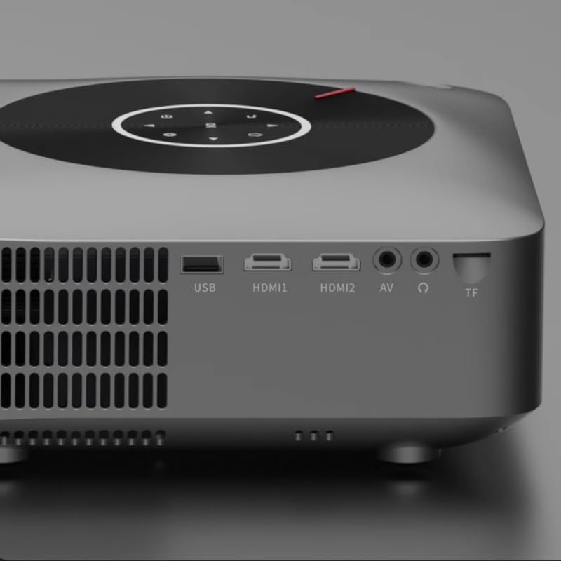 FPVAWKBL QUYNAGER 1080P HD Smart Projector - High Brightness Home Theater Projector for Living Room, Bedroom & Outdoor Movies - Wall Casting & Screen Projection (D As Shown) - Perfect for Movie Nights, Gaming & Presentations
