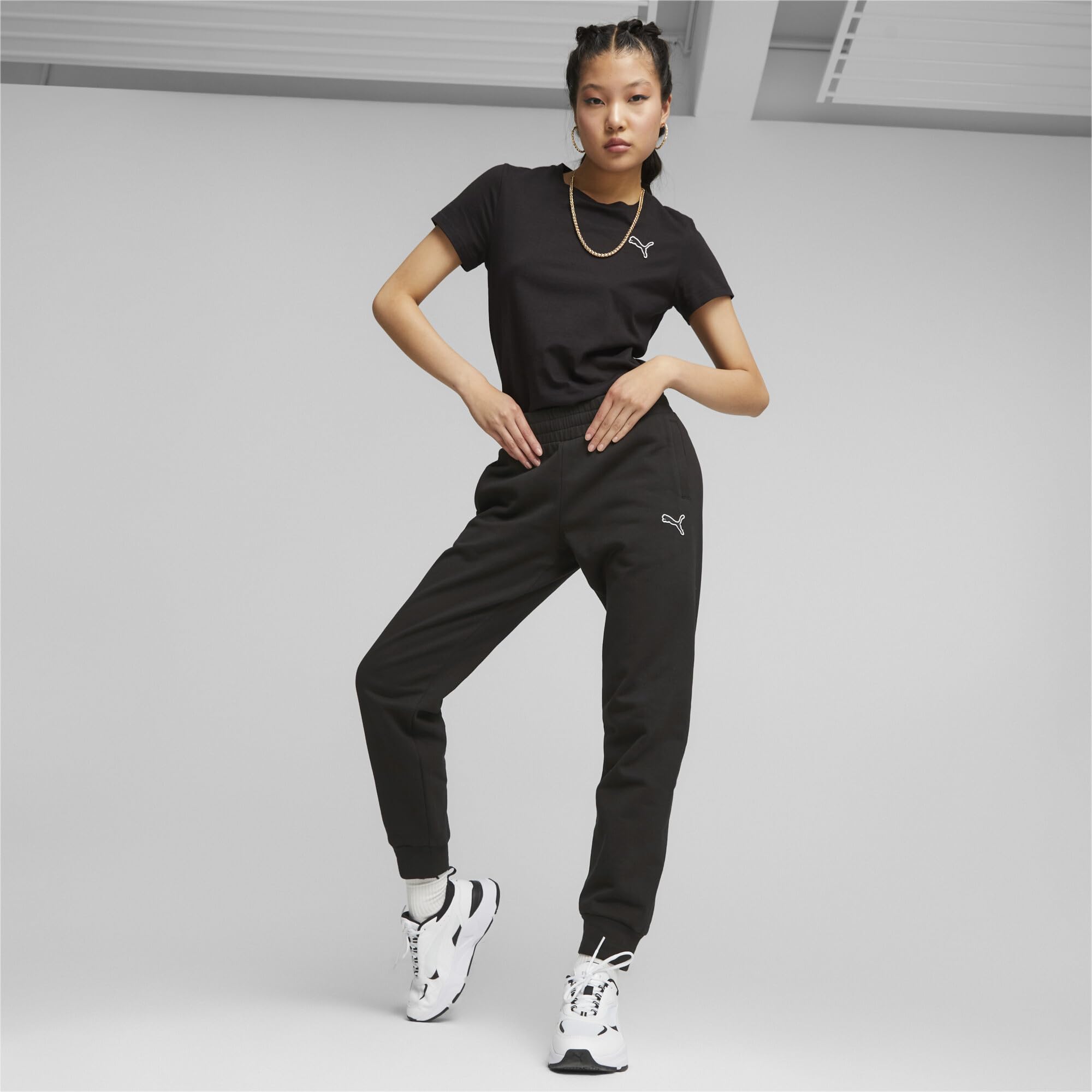 PUMA Better Essentials Knit Pants for Women - Comfortable Stretch Workout & Lounge Pants - Perfect for Yoga, Gym, and Casual Wear