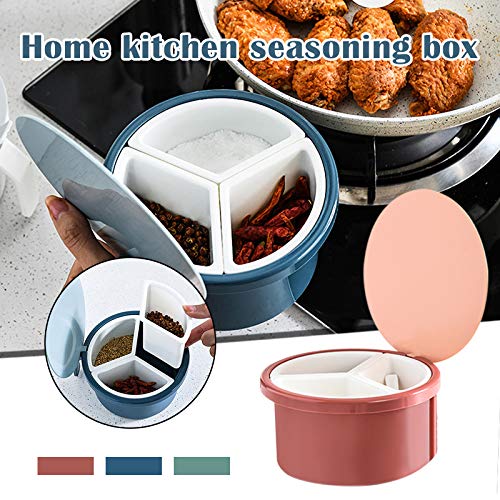Arinda Kitchen Multi-Grid Seasoning Box - 12 Compartment Spice Organizer for Salt, Sugar & Seasonings - Perfect for Pantry, Countertop & Cooking Organization