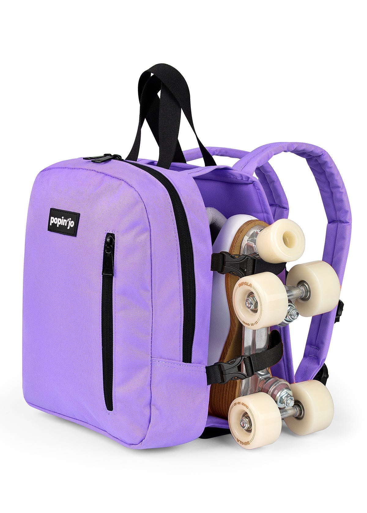 Popin'jo Lil'Jo V2 Skate Bag - Waterproof Backpack for Skateboards & Accessories - Perfect for Skateboarding, School & Travel