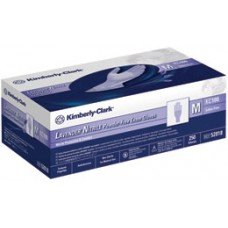 Halyard Health Lavender Scented Powder-Free Medical Grade Nitrile Exam Gloves - Box of 2500 Gloves for Healthcare, Tattoo, Salon & Food Handling Safety