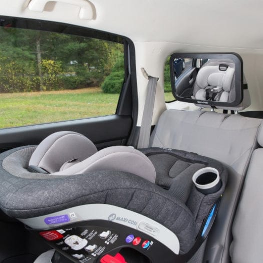 Maxi Cosi Back Seat Mirror for Baby - Black Car Rear View Mirror for Safe Driving & Entertaining Baby on the Go