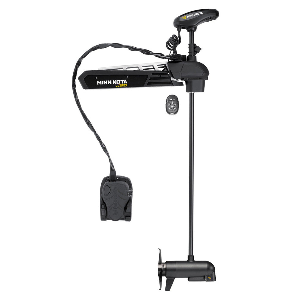 Minn Kota Ultrex 80 lb Thrust 24V Trolling Motor with Digital Steering Control & Micro Remote - Perfect for Bass Fishing and Freshwater Boating