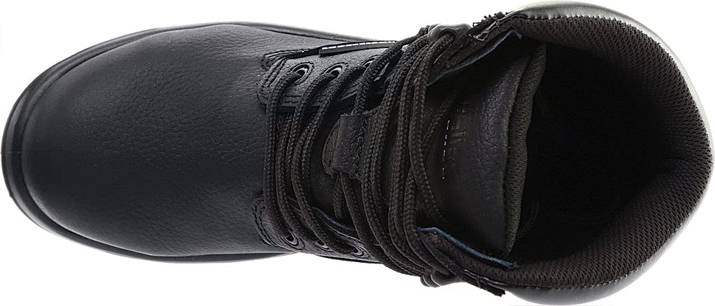 Women's S Fellas Black Poseidon Composite Toe Waterproof Work Boots - 650 | Steel Toe Safety Shoes for Construction, Warehouse & Outdoor Work