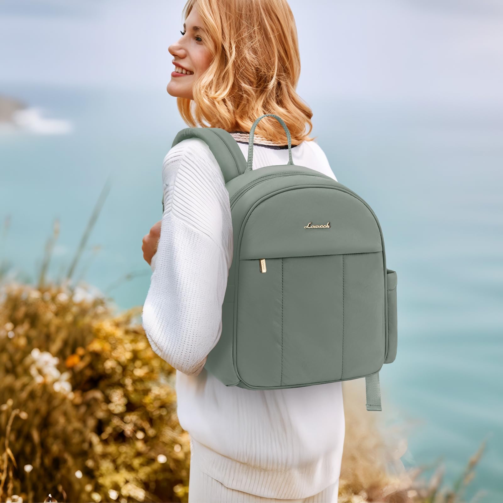 LOVEVOOK Mini Backpack Purse for Women - Lightweight Puffer Small Crossbody Bag, Cute Fashionable Daypack for Daily Use, Travel & School | Perfect Gift for Her, Girlfriend or Teen Girls