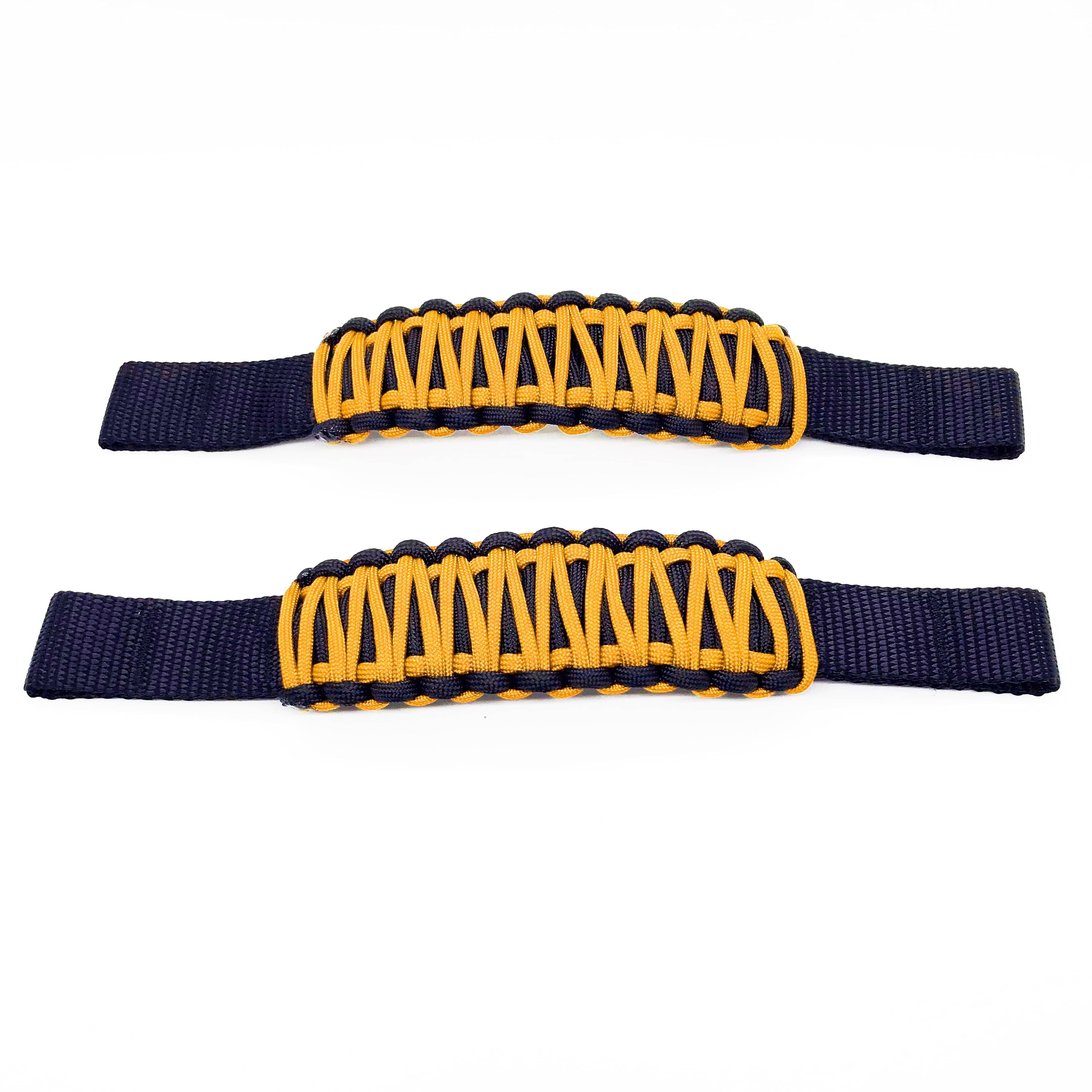 Adjustable Paracord Door Limiting Straps (2-Pack) for 1976-2023 Jeep Wrangler CJ, YJ, TJ, JK, JL & Gladiator Models | Heavy-Duty Off-Road Accessory | Perfect for Trail Riding & Open-Air Driving