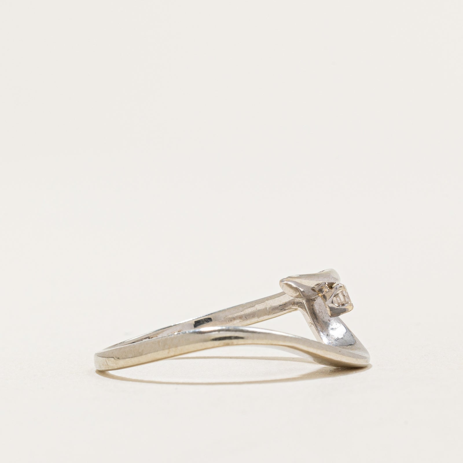 0.05ct Single Stone Diamond Ring - Size 6 | Elegant Solitaire Engagement Ring for Women | Perfect for Proposals, Weddings & Anniversaries
