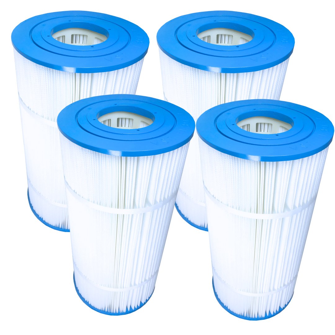 Atomic USA Made Pool Filter Cartridge Replacement for Hayward Super Star Clear C2000, C2020, CX470 XRE | Compatible with Unicel C7447, Pleatco PA50SV, Filbur FC1235 | 4-Pack | Perfect for In-Ground & Above-Ground Pool Maintenance