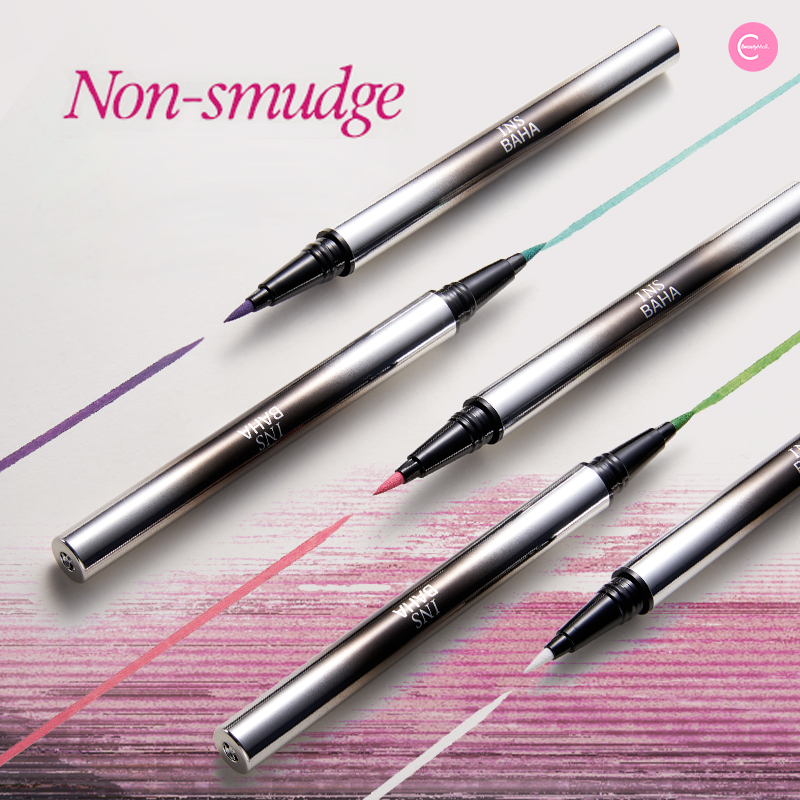 INSBAHA Soft Colorful Liquid Eyeliner Pen - Waterproof, Long-Lasting, Vibrant Colors for Eye Makeup - Perfect for Parties, Halloween, Cosplay & Everyday Wear