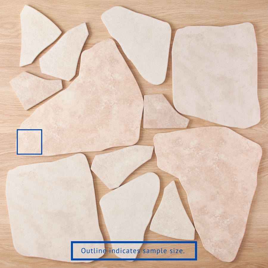 Clovelly Stone Look Crazy Paving Sample - Natural Stone Texture for Garden Pathways, Patios & Landscaping Projects | Outdoor Decor & DIY Home Improvement