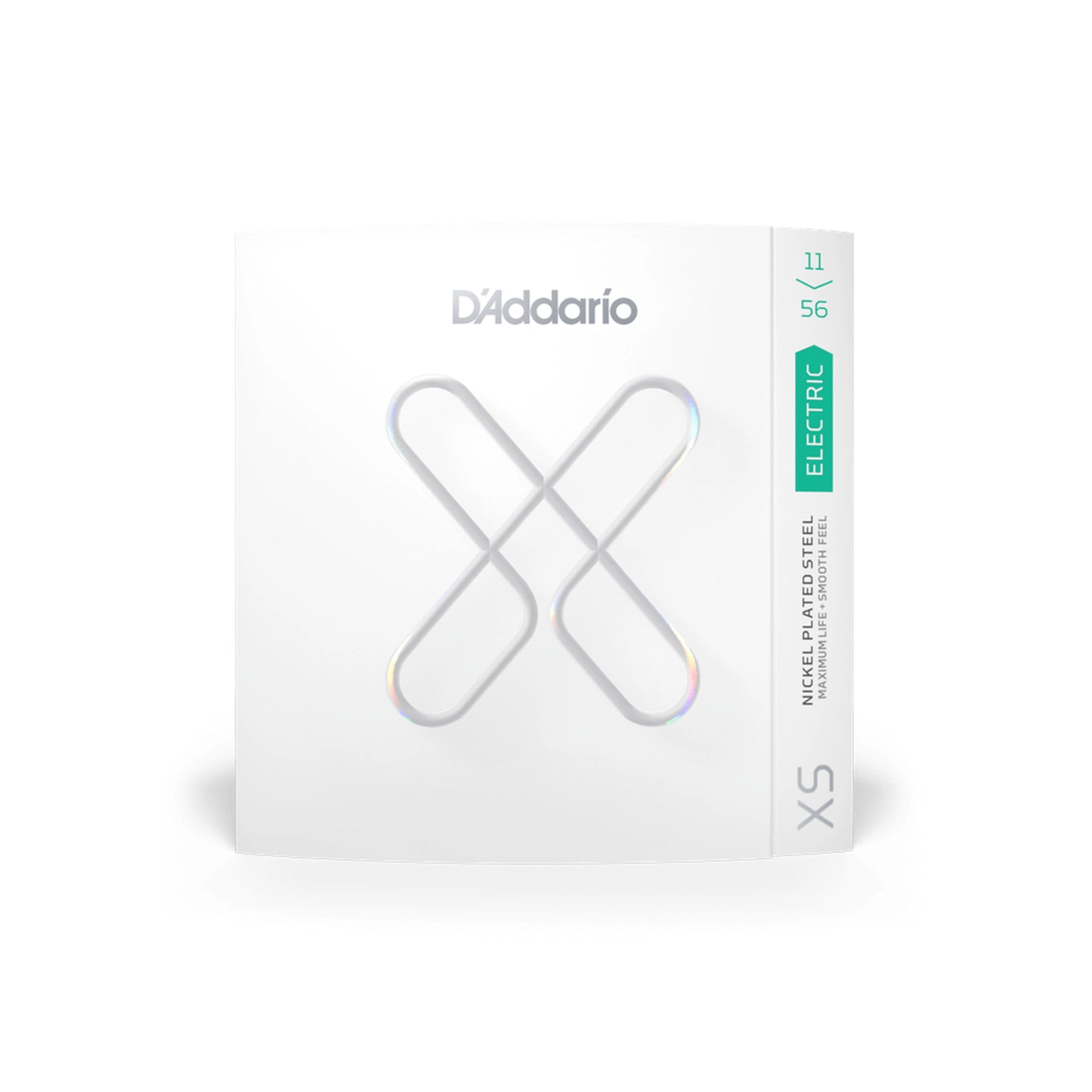 D'Addario XS Coated Electric Guitar Strings 11-56 Gauge - Premium Long-Lasting Strings for Rock, Metal & Blues Performances (Perfect for Stage & Studio Use)