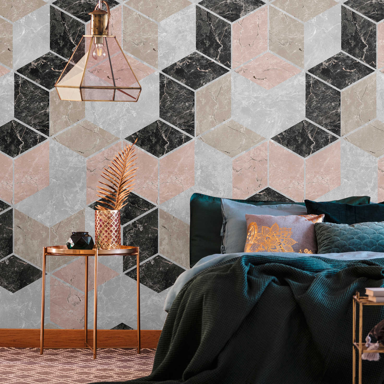 The Wall 2 Terrazzo Stone Wall Art - Modern Home Decor for Living Room, Bedroom & Office | Handcrafted Mosaic Design