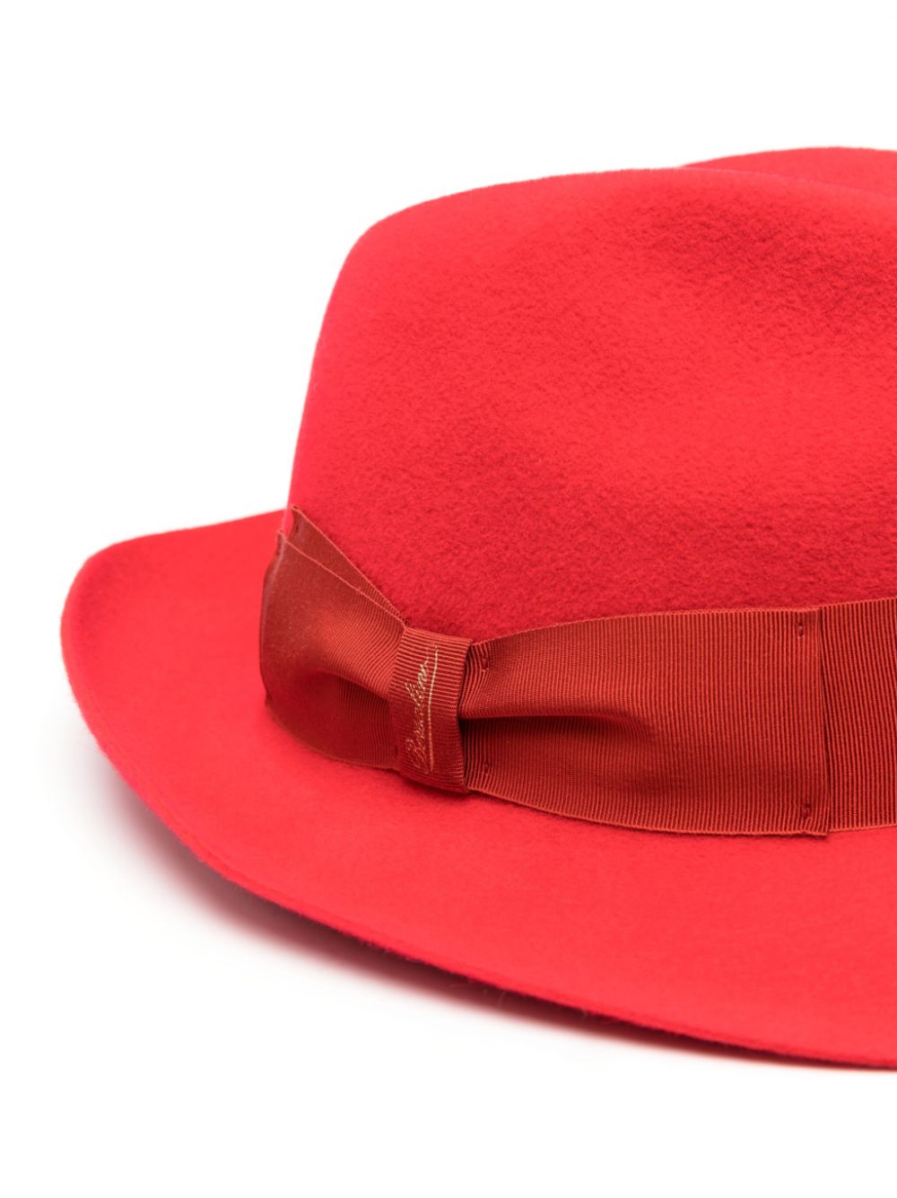 Borsalino Red Hats for Men & Women - Classic Italian Style Fedora for Fashion, Outdoor & Special Occasions