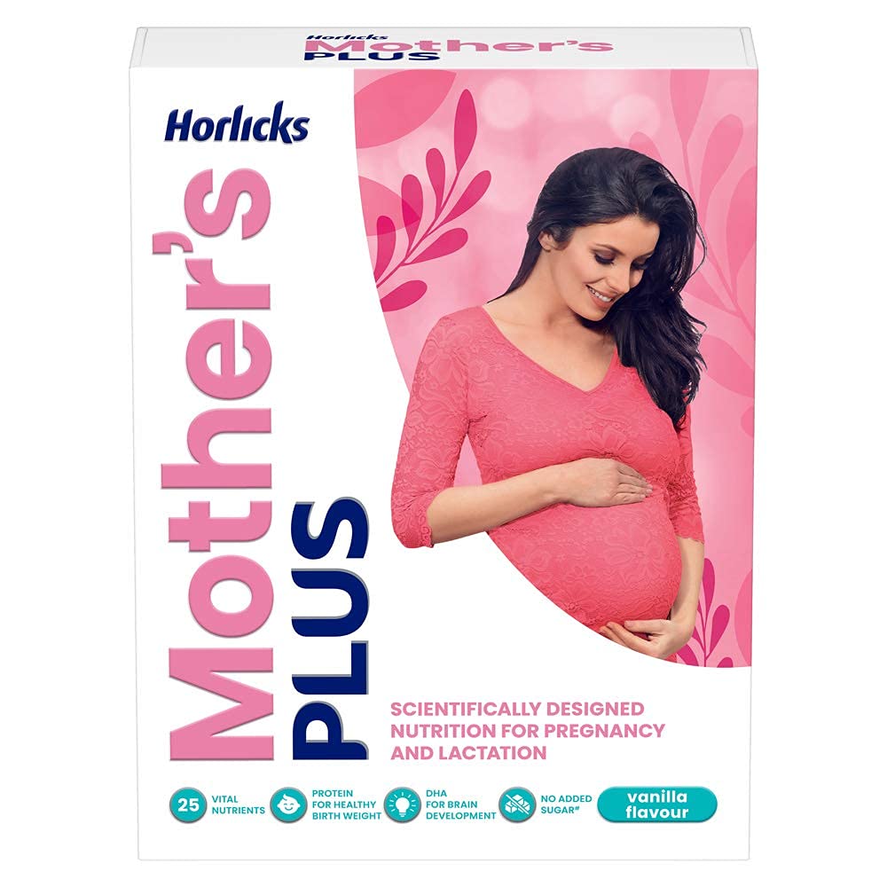 Saheb Plus Vanilla Health Drink 500g Refill Pack - Protein-Rich Nutritional Supplement for Pregnancy & Lactation, Supports Healthy Birth Weight, No Added Sugar | Ideal for Expecting Mothers & Nursing Women