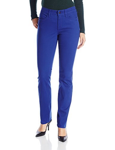 NYDJ Women's Samantha Slim Fit Jeans - Colored Bull Denim Stretch Skinny Jeans for Work, Casual & Night Out | Comfortable High Waist Denim Pants for Everyday Wear