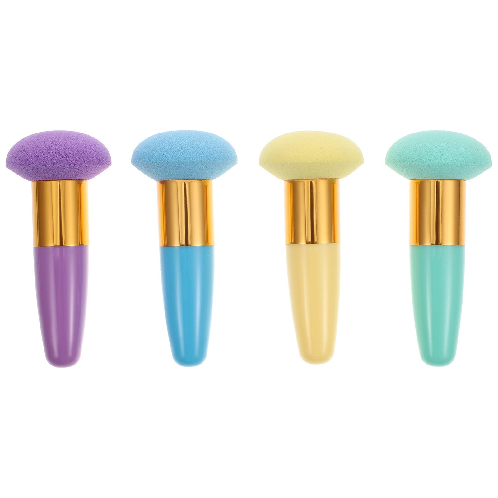 Beaupretty Latex Contour Puff - Soft Mushroom Makeup Sponge for Flawless Blending