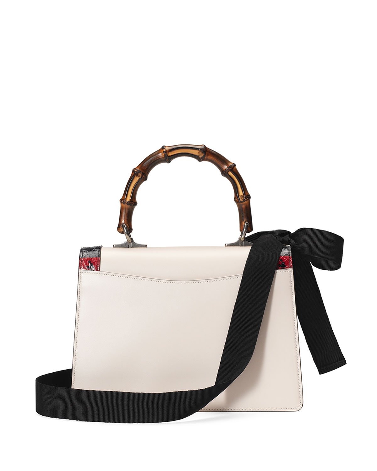 Gucci Lilith Leather Top Handle Bag for Women - Black Luxury Designer Handbag for Work, Evening & Special Occasions