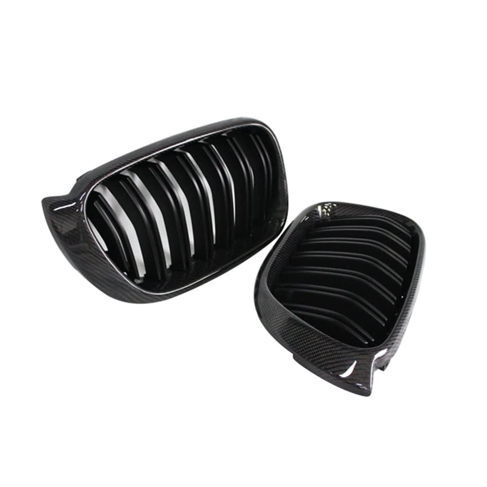 Carbon Fiber Front Bumper Grille for BMW X3 X4 F25 F26 (2015-2018) | High-Performance Replacement | Perfect for Car Enthusiasts & Custom Upgrades