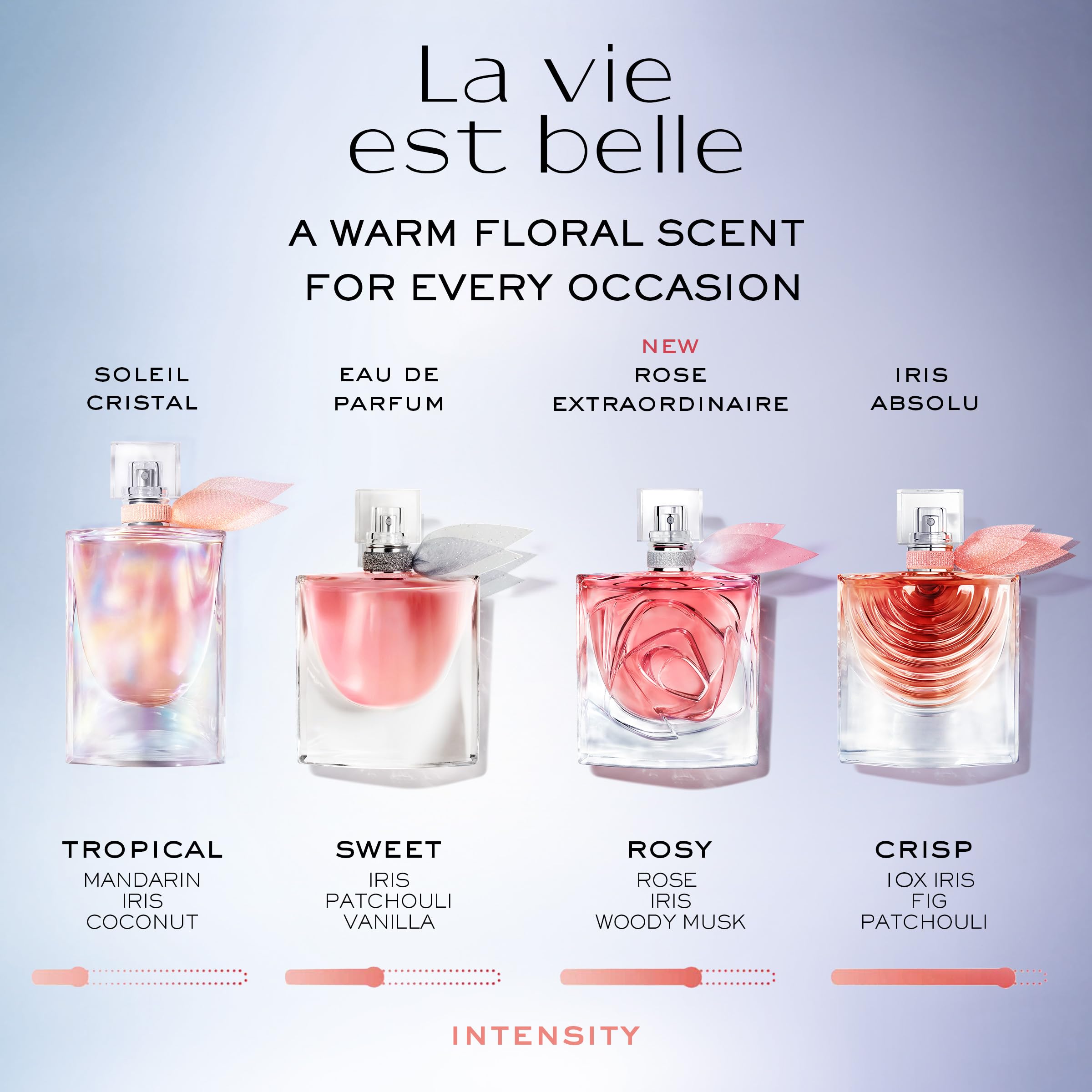 Lancôme La Vie Est Belle Eau de Parfum for Women - Long Lasting Floral Perfume with Iris, Patchouli & Vanilla Notes - Sweet & Romantic Fragrance for Date Night, Wedding & Special Occasions