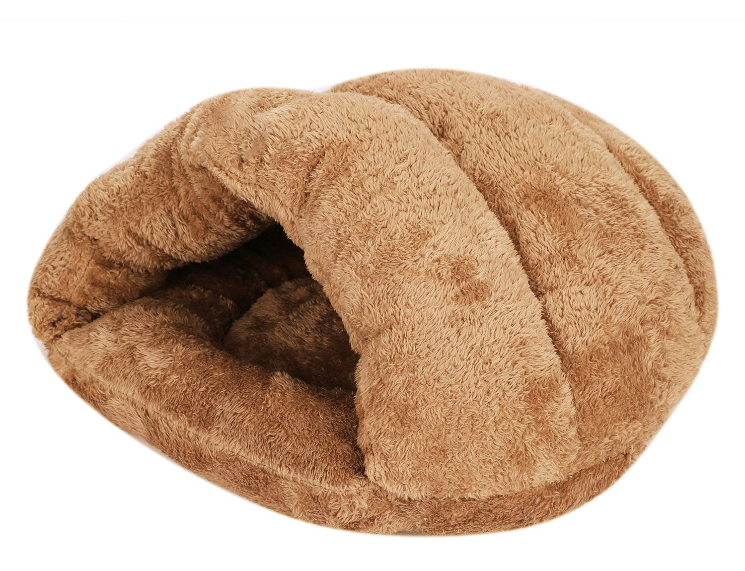 Small Dog Tent Bed - Warm Indoor Pet Cave for Cats & Rabbits - Portable & Washable - Perfect for Winter Sleep & Cozy Napping