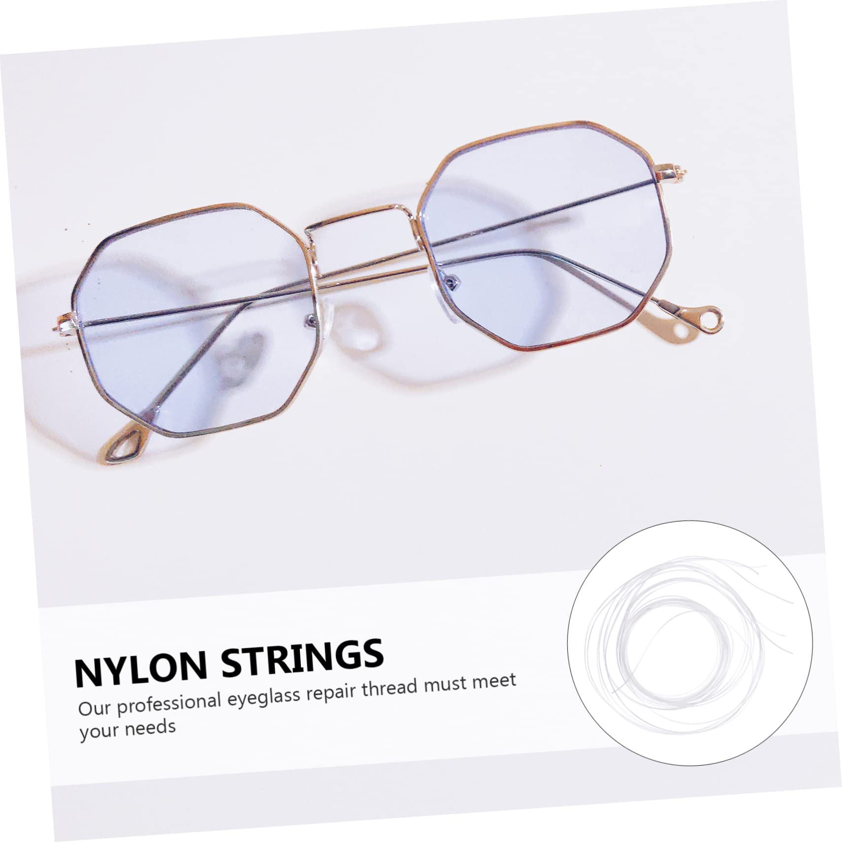 Healvian 6-Pack Glasses Replacement Parts - Nose Pads & Screws for Frameless Eyeglasses Repair - Optician Tools & Eyewear Accessories Kit - Perfect for Home, Office & Travel Glasses Maintenance