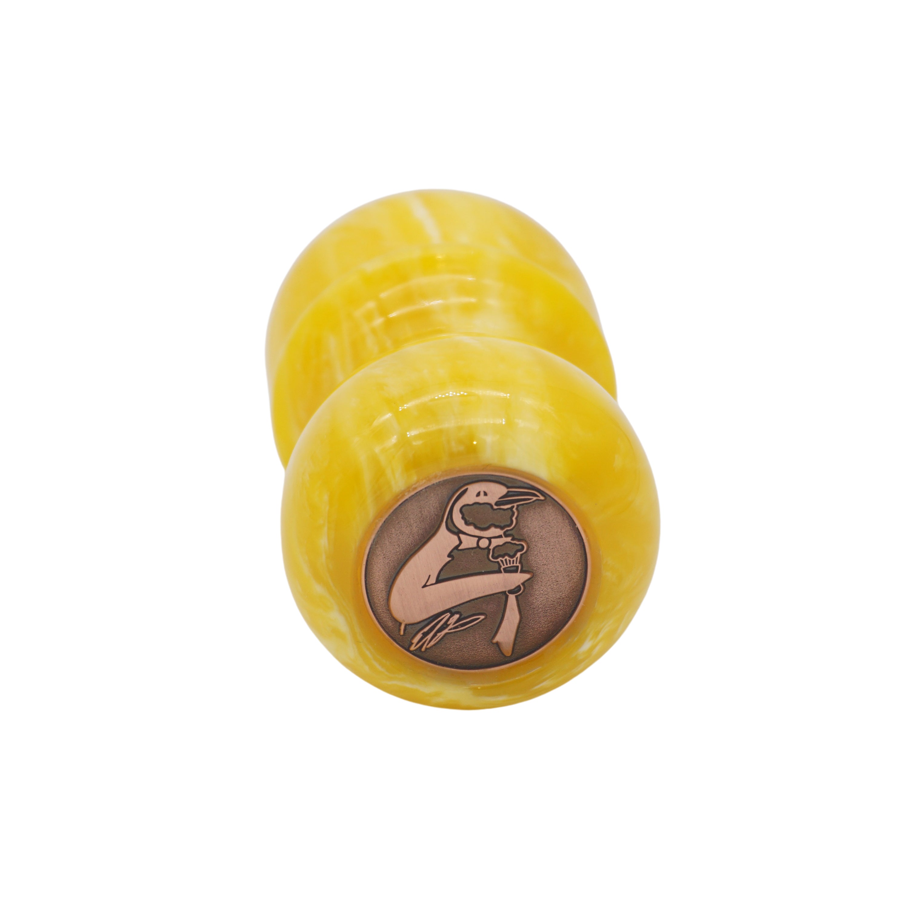 Premium Lemon Drop Handcrafted Shaving Brush Handle - Fits 24mm & 26mm Knots - Perfect for Wet Shaving & Grooming Gifts for Men